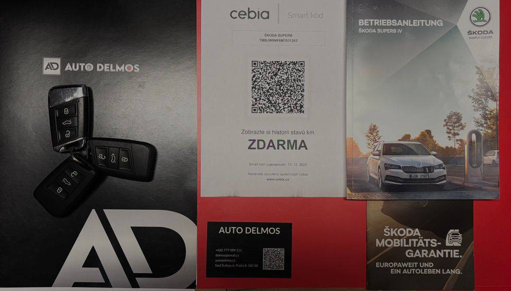 Škoda Superb 1.4TSI iV/2021/PHEV,1MAJ,DPH-Z